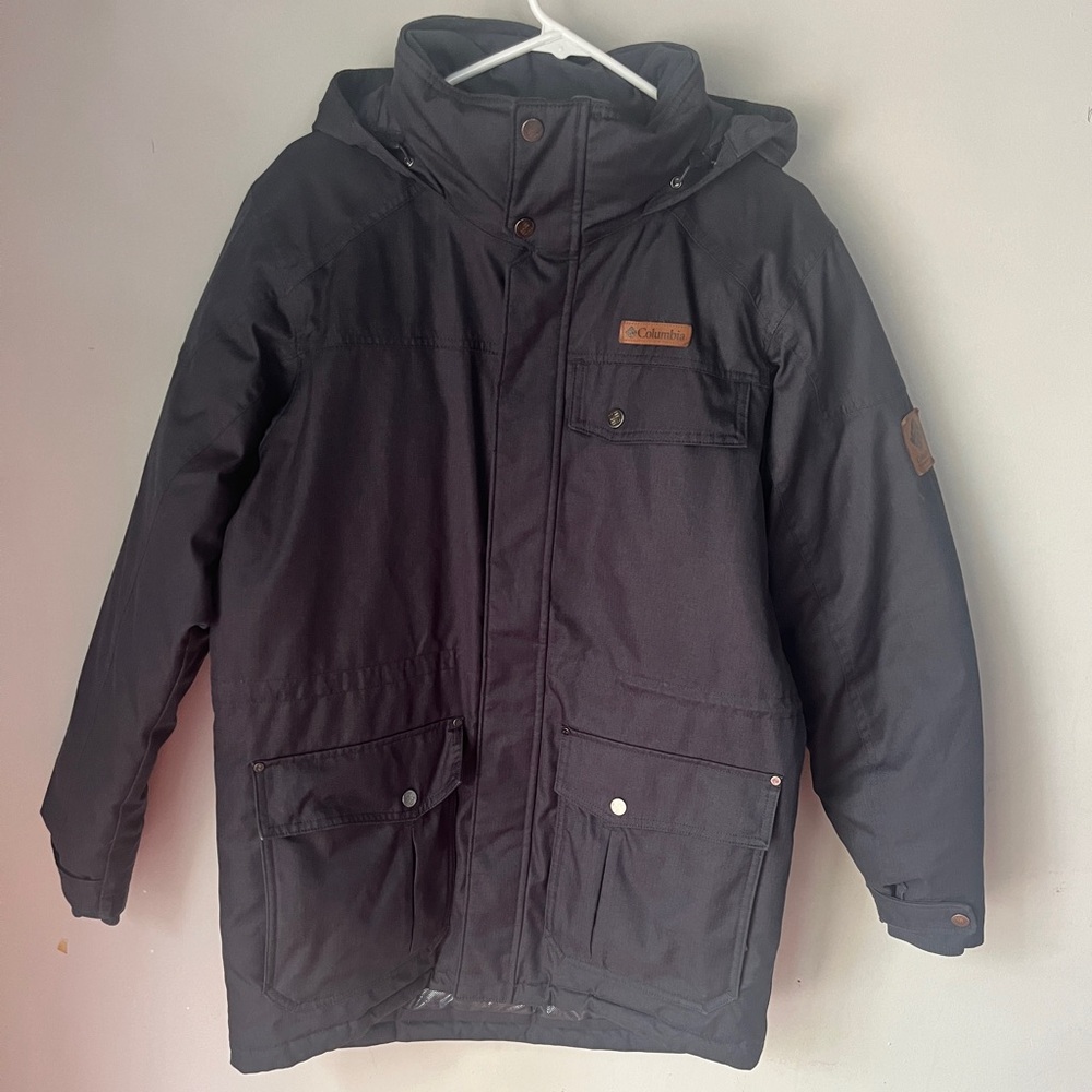 Columbia “Horizons” Dark Navy Blue Hooded Jacket